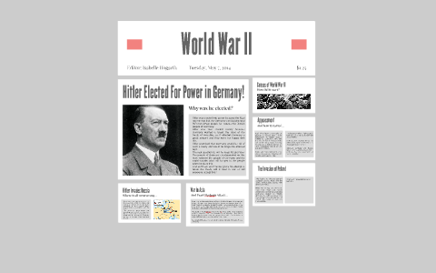 World War II by on Prezi