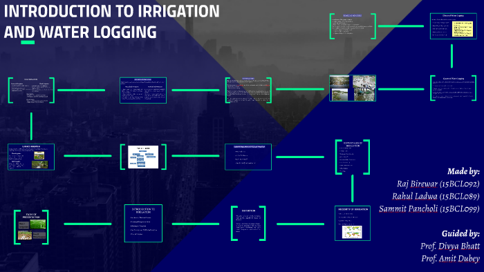 INTRODUCTION TO IRRIGATION AND WATER LOGGING by Raj Birewar