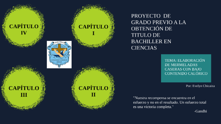 PROYECTO DE GRADO By Evelyn Chicaiza On Prezi