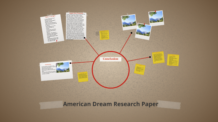 american dream research paper topics