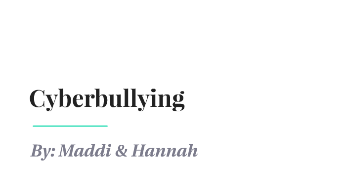 Cyberbullying by on Prezi