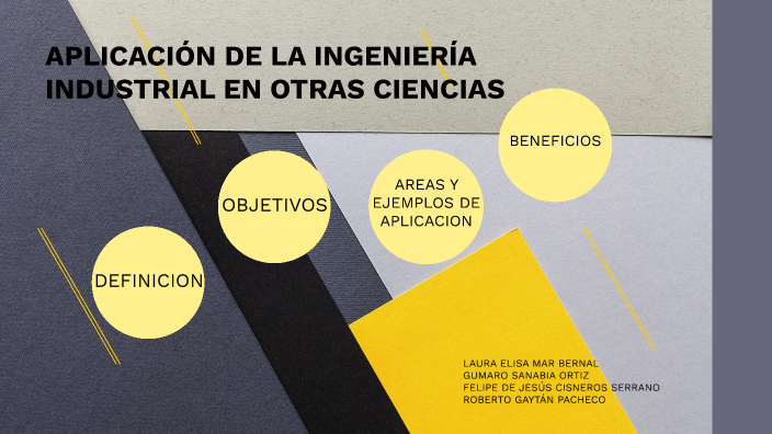 Relacion De La Ingenieria Industrial Con Otras Ciencias