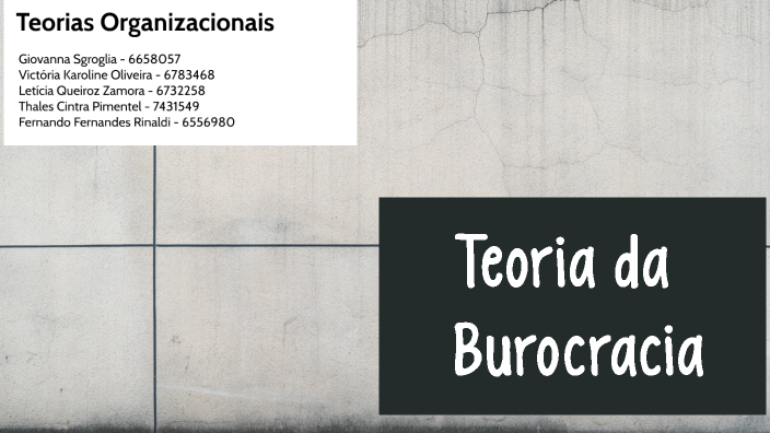 MAPA MENTAL BUROCRACIA by Giovanna Lopes on Prezi