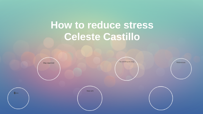 How to reduce stress by on Prezi