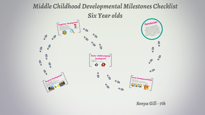 Middle childhood on sale cognitive development milestones