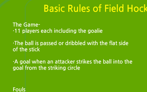 Field Hockey Rules: How To Play Hockey