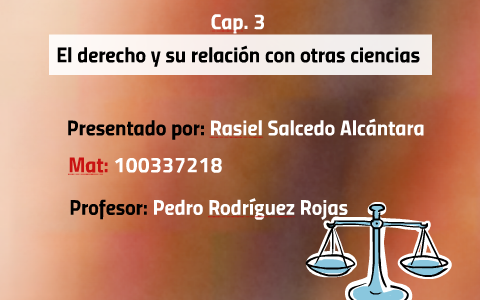 Derecho Y Su Relacion Con Otras Ciencias By Rasiel Salcedo On Prezi