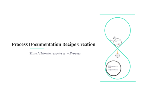 Process Documentation Recipe Creation by Ashwin Swarup