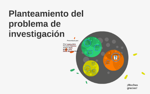 Planteamiento del problema de investigación by Fernando Ramírez on Prezi