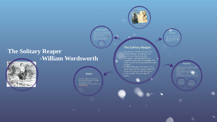 william wordsworth the solitary reaper analysis