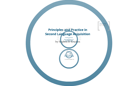 Principles and Practice in Second Language Acquisition by Fenghua Chen ...