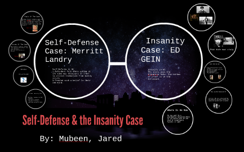 Self-Defense & the Insanity Case by Mubeen Quadri