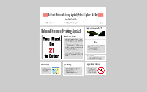 national minimum drinking age act text