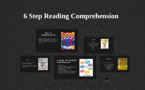 6 Step Reading Comprehension by Melanie Carter on Prezi