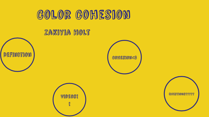 Color Cohesion by Zakiyia Holt on Prezi