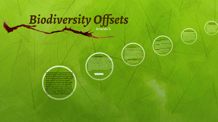 Biodiversity Offsets By A S On Prezi