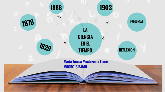 La ciencia en el tiempo by TERESA MOCTEZUMA on Prezi