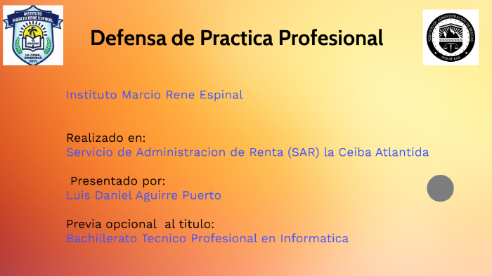 defensa de practica profesional BTP by luis Daniel aguirre puerto on Prezi