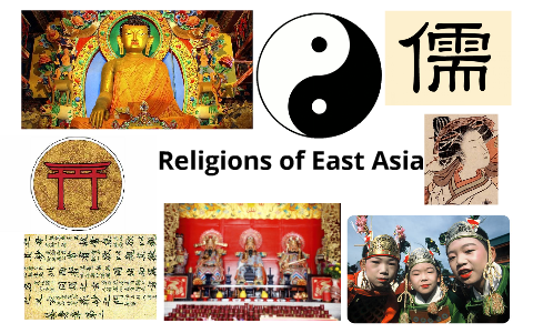 breakdown of religions of east asia