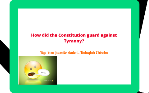how does federalism prevent tyranny