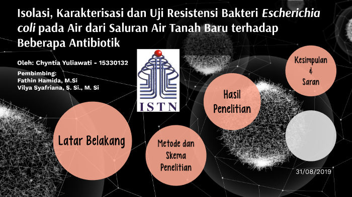 Isolasi, Karakterisasi dan Uji Resistensi Bakteri Escherichia coli pada ...