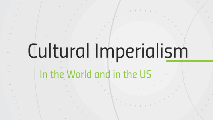 Cultural Imperialism by A Liro