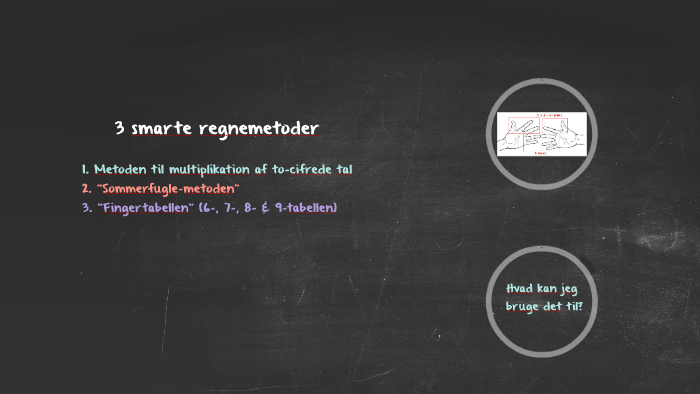 3 Smarte Regnemetoder By Katrine Gormsen On Prezi