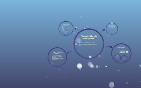 "Introducción a la investigación" by Fer Goiz on Prezi