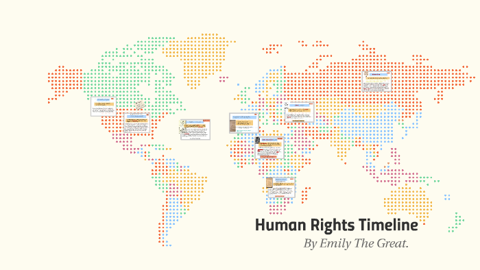 Human Rights Timeline By Emily B