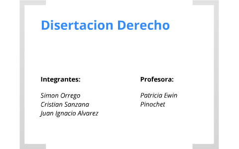 Proyecto de ley que modifica el CAE by Simon Orrego on Prezi