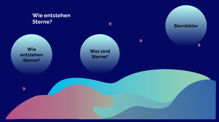 Wie entstehen Sterne? by Marleen Graetz on Prezi