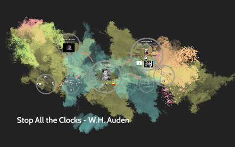 wh auden stop all the clocks analysis
