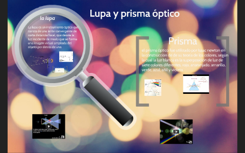 Lupa y prisma optico by joanna rodriguez on Prezi Next