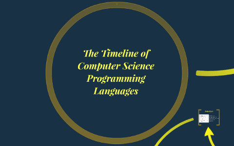 The Timeline of Computer Science Programming Languages by Danri He on Prezi