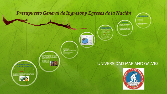 Presupuesto General de Ingresos y Egresos de la Nación by catterin meda ...