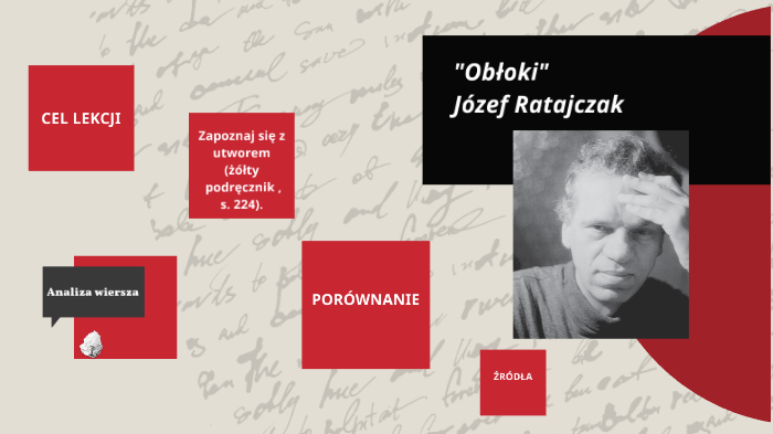 Jaka Refleksja Została Wyrażona W Wierszu Józefa Ratajczaka