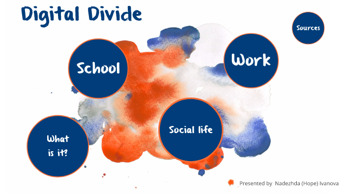 Digital Divide by Nadezhda Ivanova on Prezi