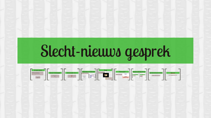 Slecht nieuws gesprek by Slavenka Arandjelovic on Prezi