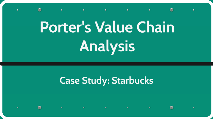 Porter's Value Chain Analysis - Starbucks by Yuta Lolap