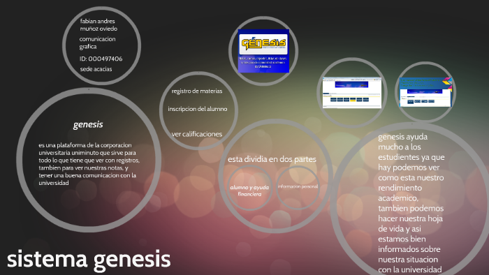sistema genesis by fabian andres muñoz on Prezi