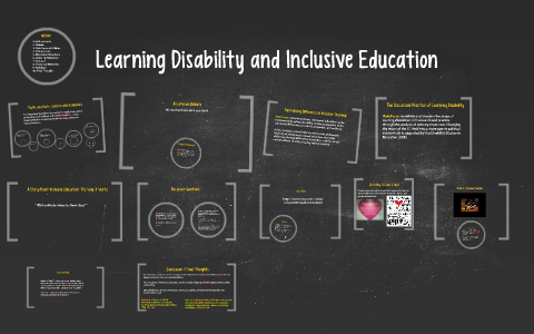 Learning Disability And Inclusive Education By Daniella Bendo On Prezi