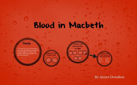 Blood in Macbeth by James Donahue on Prezi