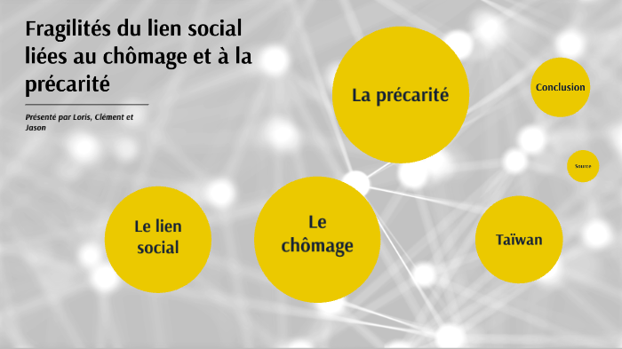 Le Lien Social, Fragilisé Entre Chômage Et Précarité By Clément Gaiddon ...