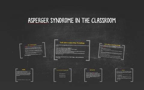 CLASSROOM MODIFICATIONS FOR STUDENTS WITH ASPERGER S SYNDROME visual data 3