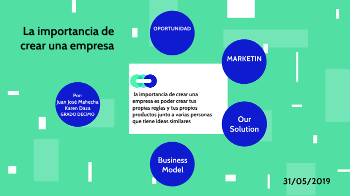 La Importancia De Crear Una Empresa