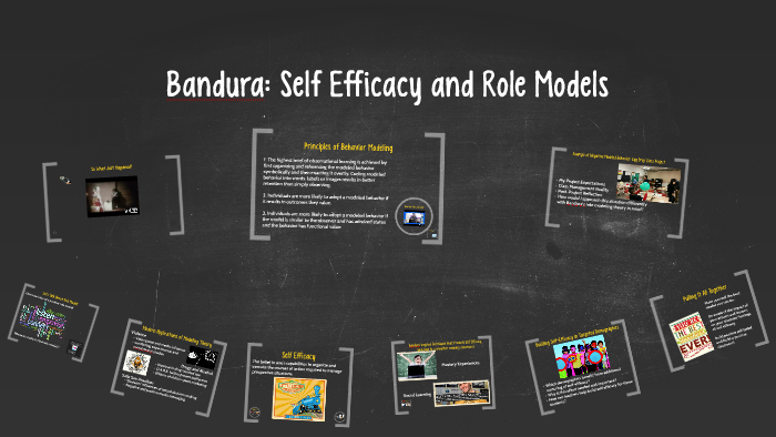 Bandura: Self Efficacy And Role Models By Cynthia James On Prezi