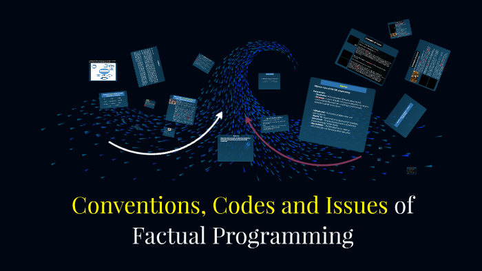 Conventions of Factual Programming by Ashley Watson