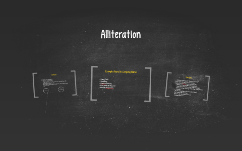Alliteration by on Prezi