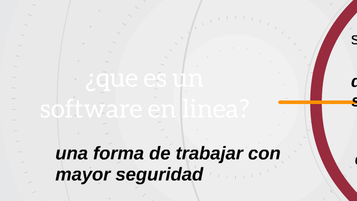 ¿que es un software en linea? by marlen hernandez hernandez on Prezi