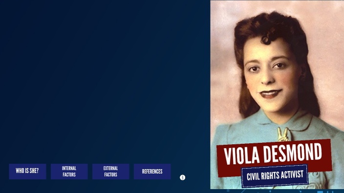 Viola Desmond Civil Rights Activist by Rachel Henry on Prezi